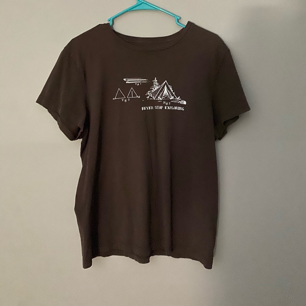 Northface tent tshirt